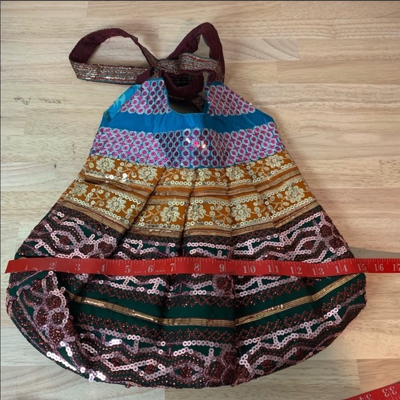 Handcrafted Boho Indian festival bag - Picture 7 of 8